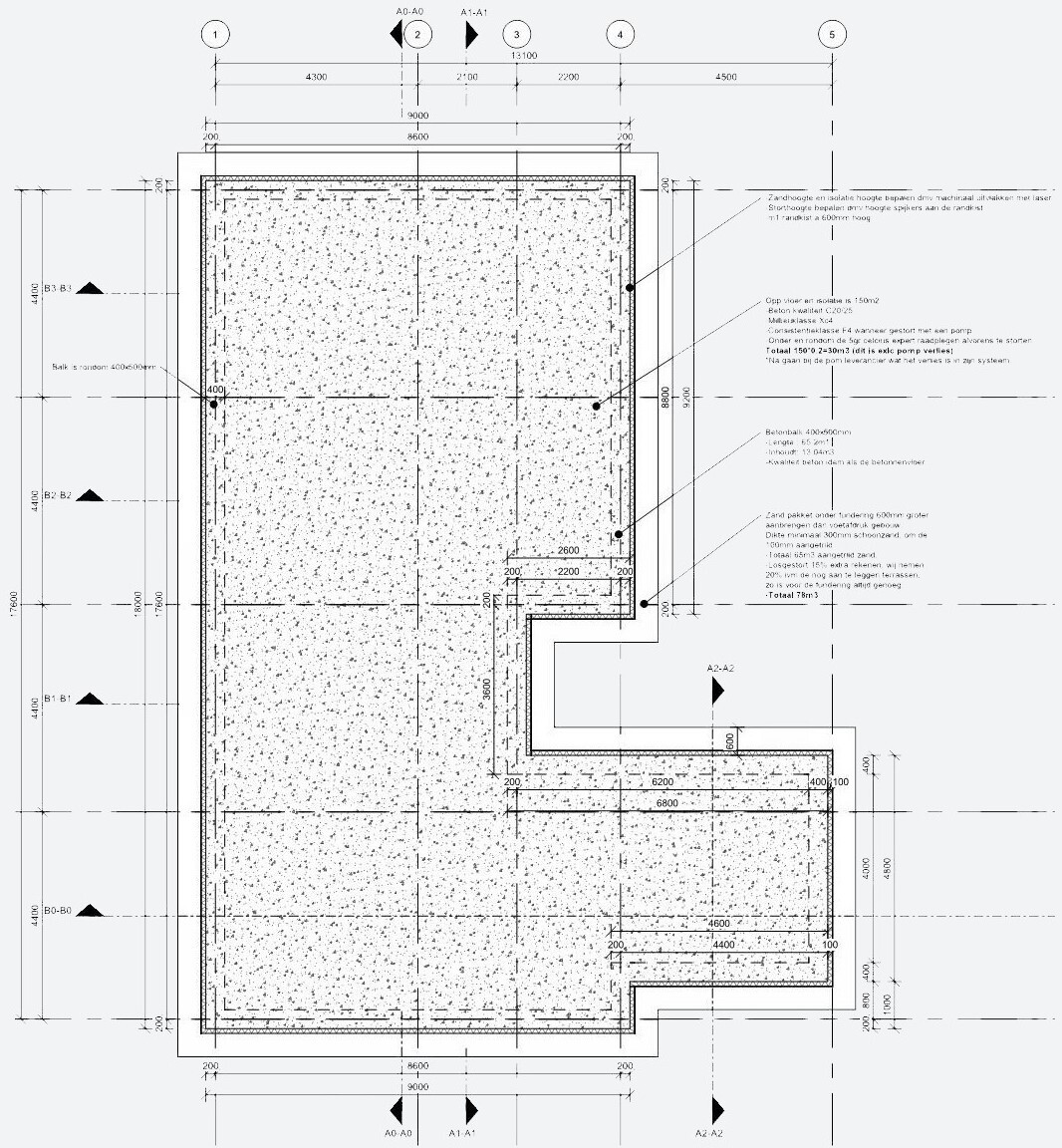 Bouwtekening huis