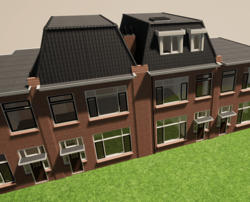 Bouwtekening huis 32 Bouwtekening woning