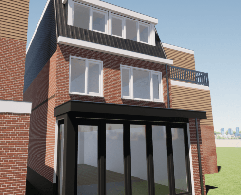 Bouwtekening huis 40 Bouwtekening huis