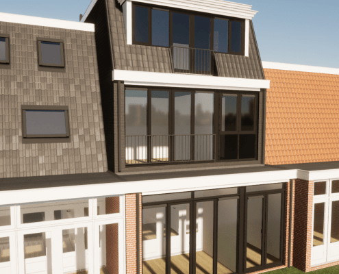 Bouwtekening huis 41 Bouwtekening huis