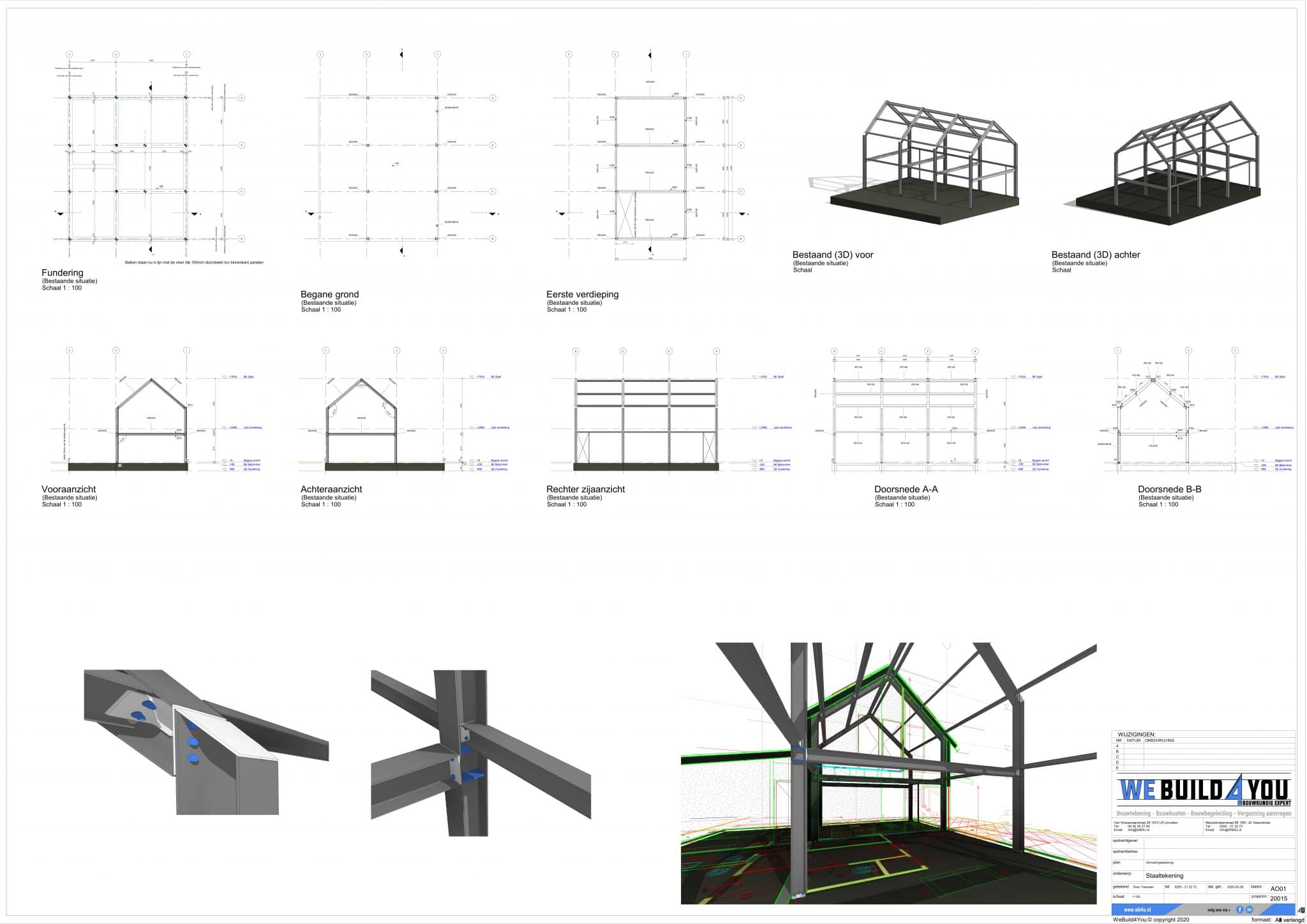 We build 4 you Staaltekeningen