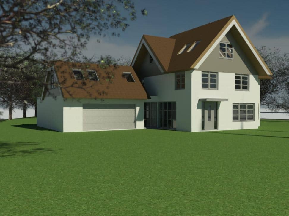 Bouwtekening voor een aanbouw | wb4u Bouwtekening voor een aanbouw | wb4u