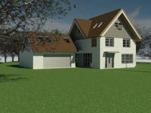 Bouwtekening garage