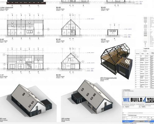 Bouwtekening huis 8 Bouwtekening huis