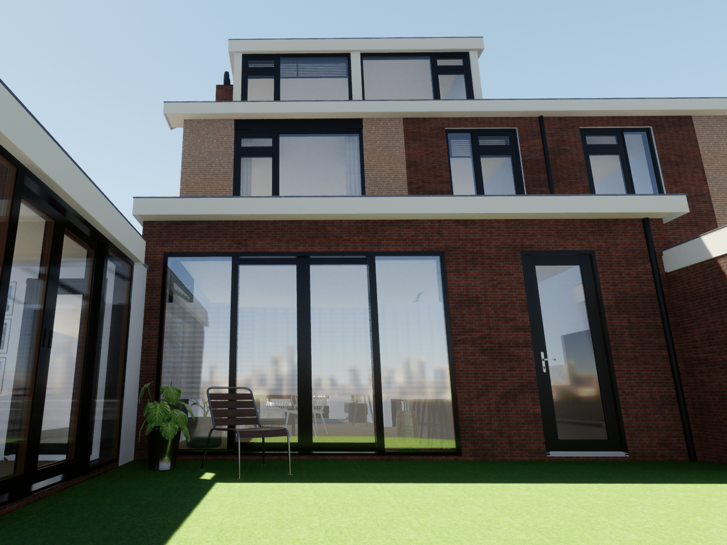 Bouwtekening uitbouw 2 bouwtekening uitbouw