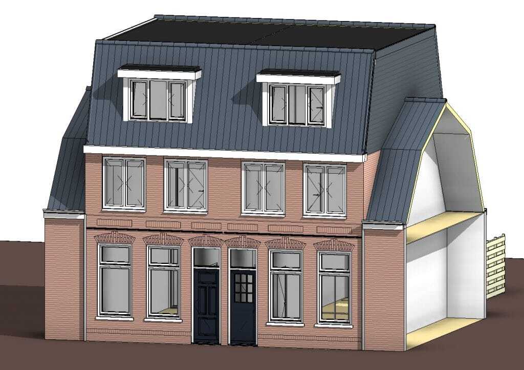 Dakopbouw in Haarlem samenmet de buren