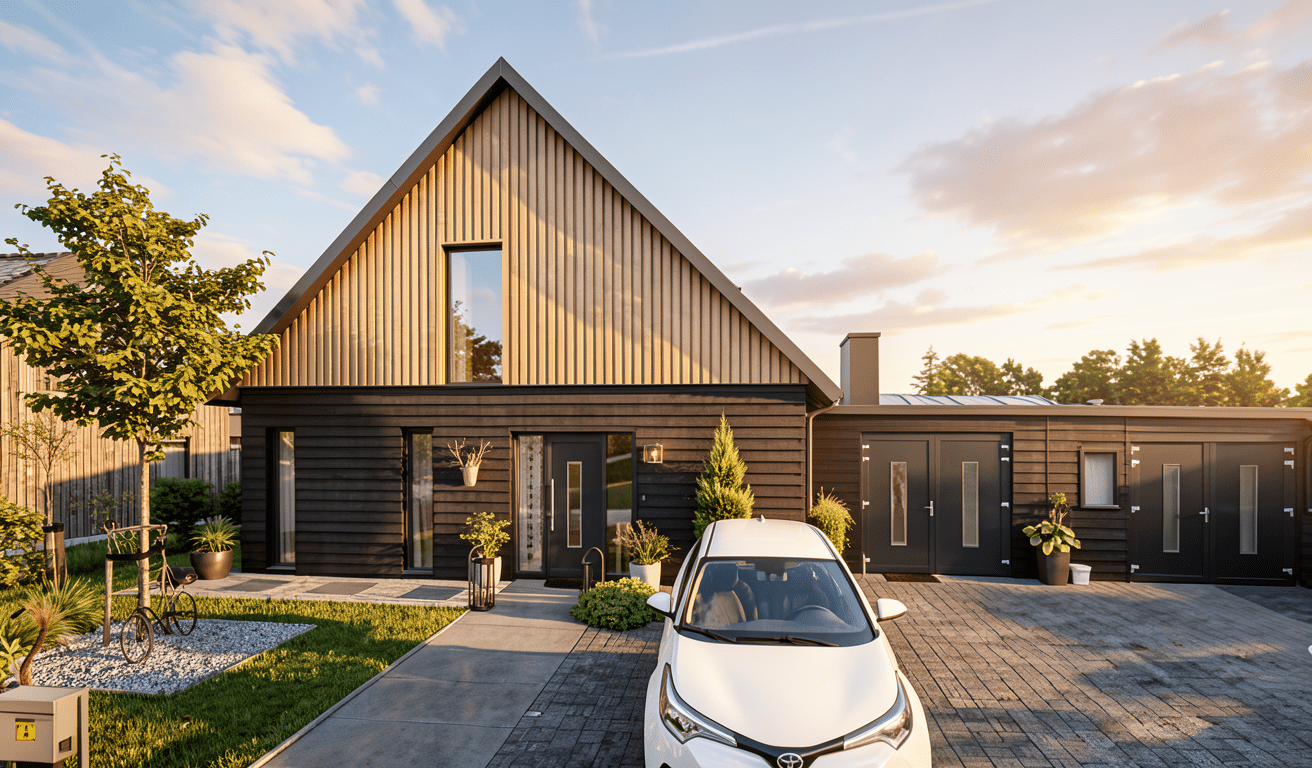 Nieuwbouw schuurwoning Drogteropslagen