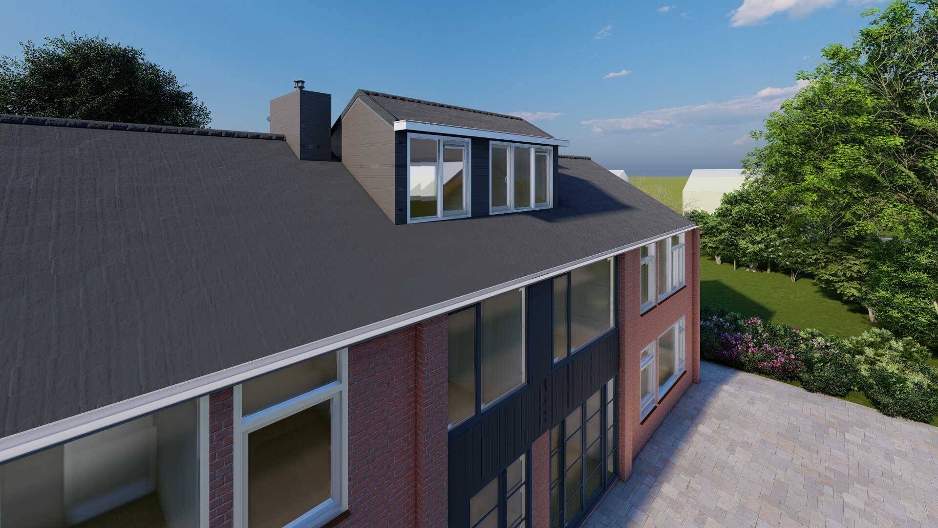 Bouwtekening nokverhoging We Build 4 You