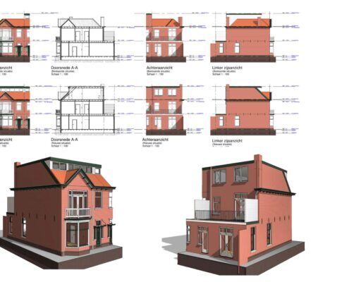 Bouwtekening woning