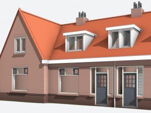 Bouwaanvraagtekening dakkapel