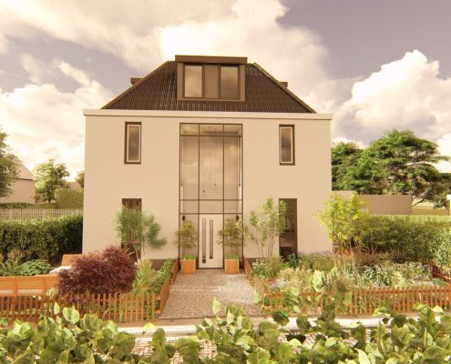 Bouwtekening Villa
