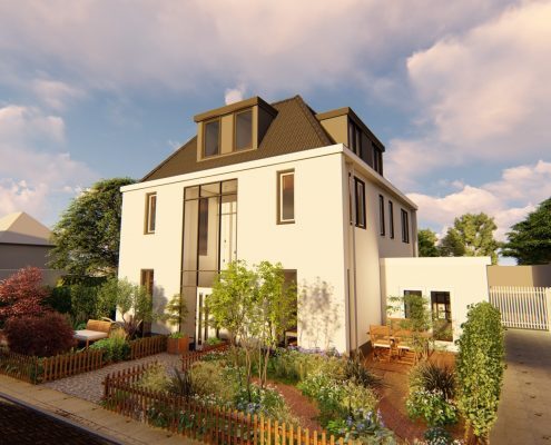 Bouwtekening Villa