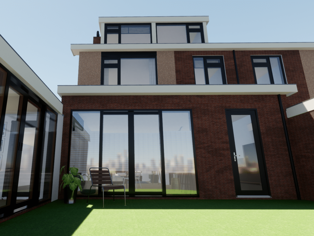 Bouwtekening uitbouw 2 bouwtekening uitbouw