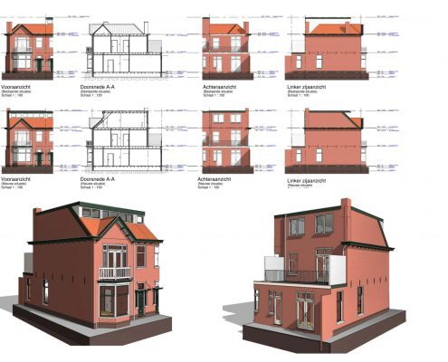 Bouwtekening huis 11 Bouwtekening woning